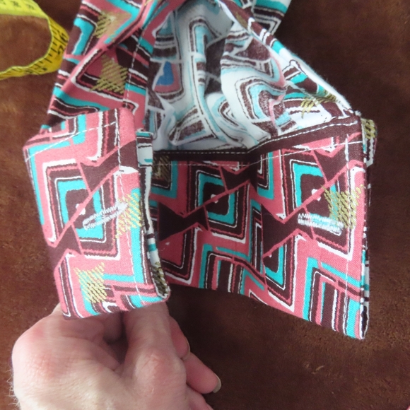 unbranded custom handmade geometric dress shirt no size (READ) - Picture 4 of 8